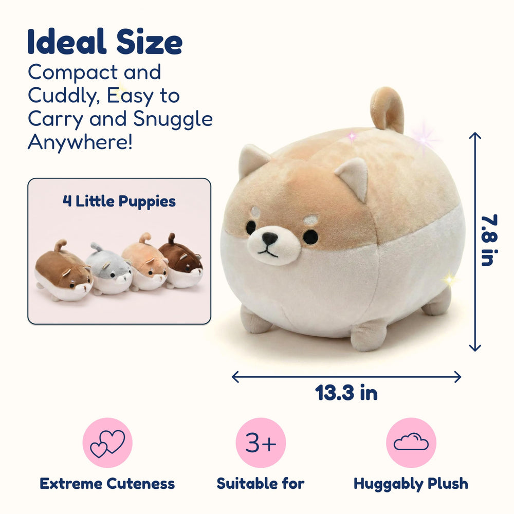 Snug A Babies corgi with babies interactive play scene encouraging imaginative storytelling