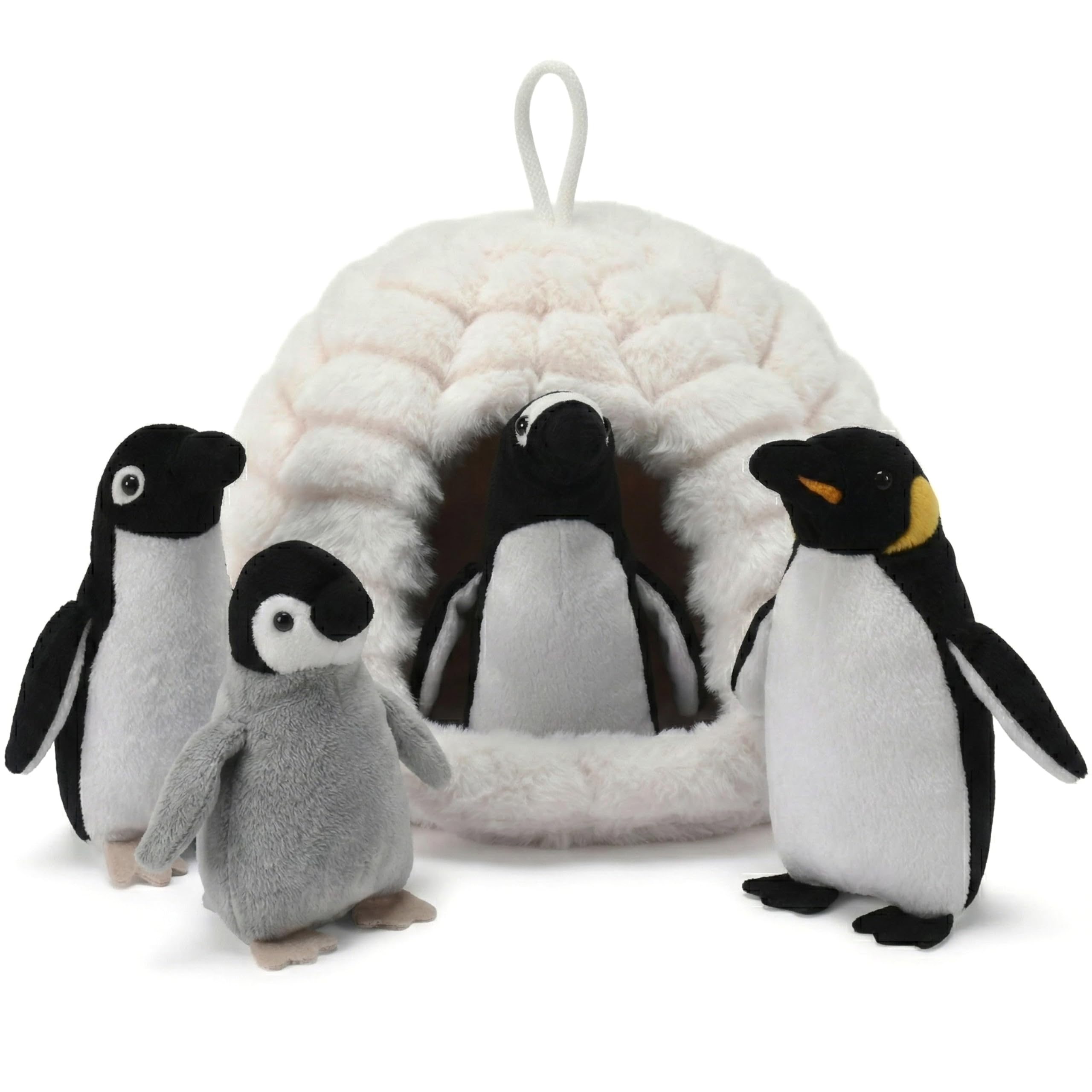Snug A Babies penguin igloo playset promotes imaginative play and cozy cuddles.