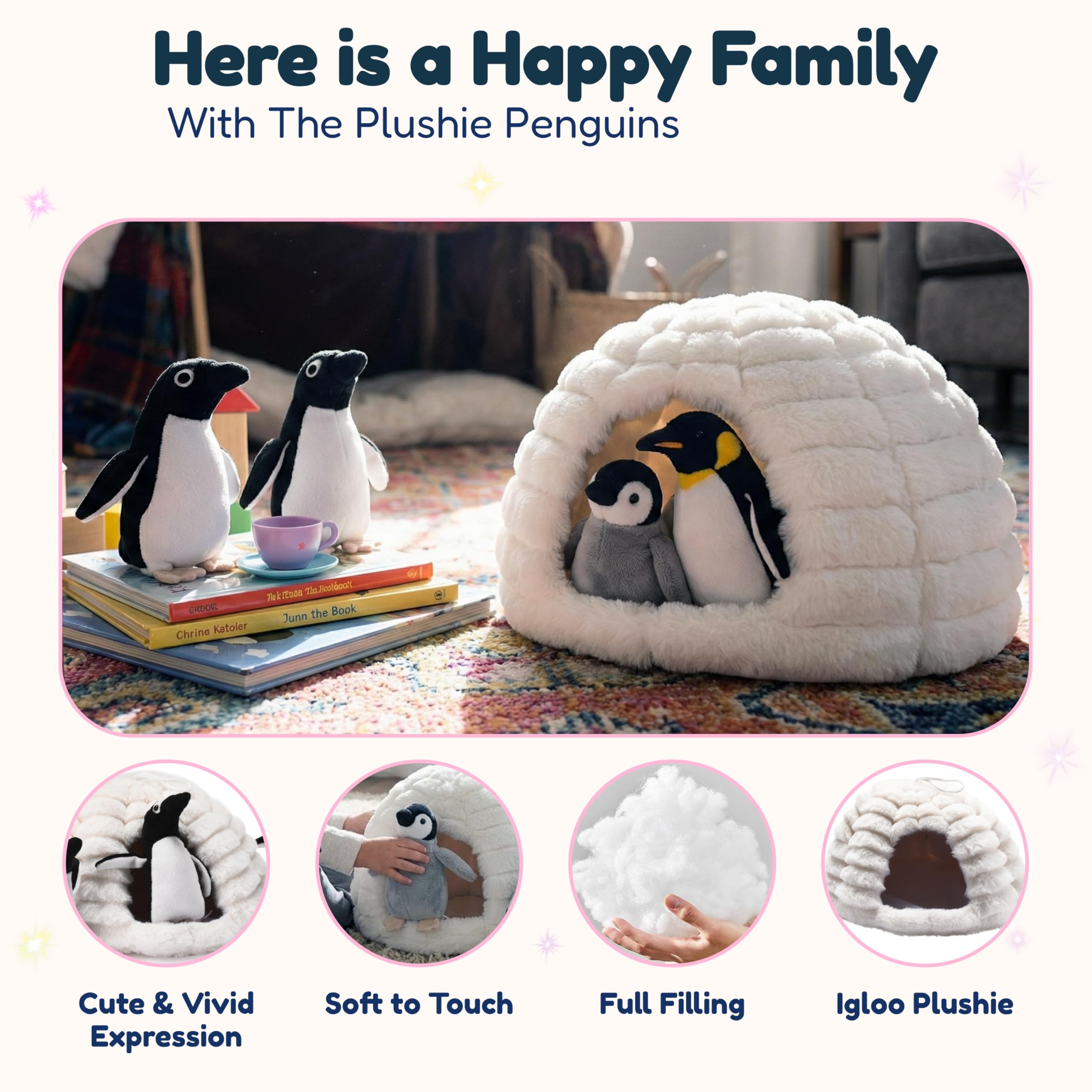 Snug A Babies penguin playtime companion invites imaginative stories and social play.