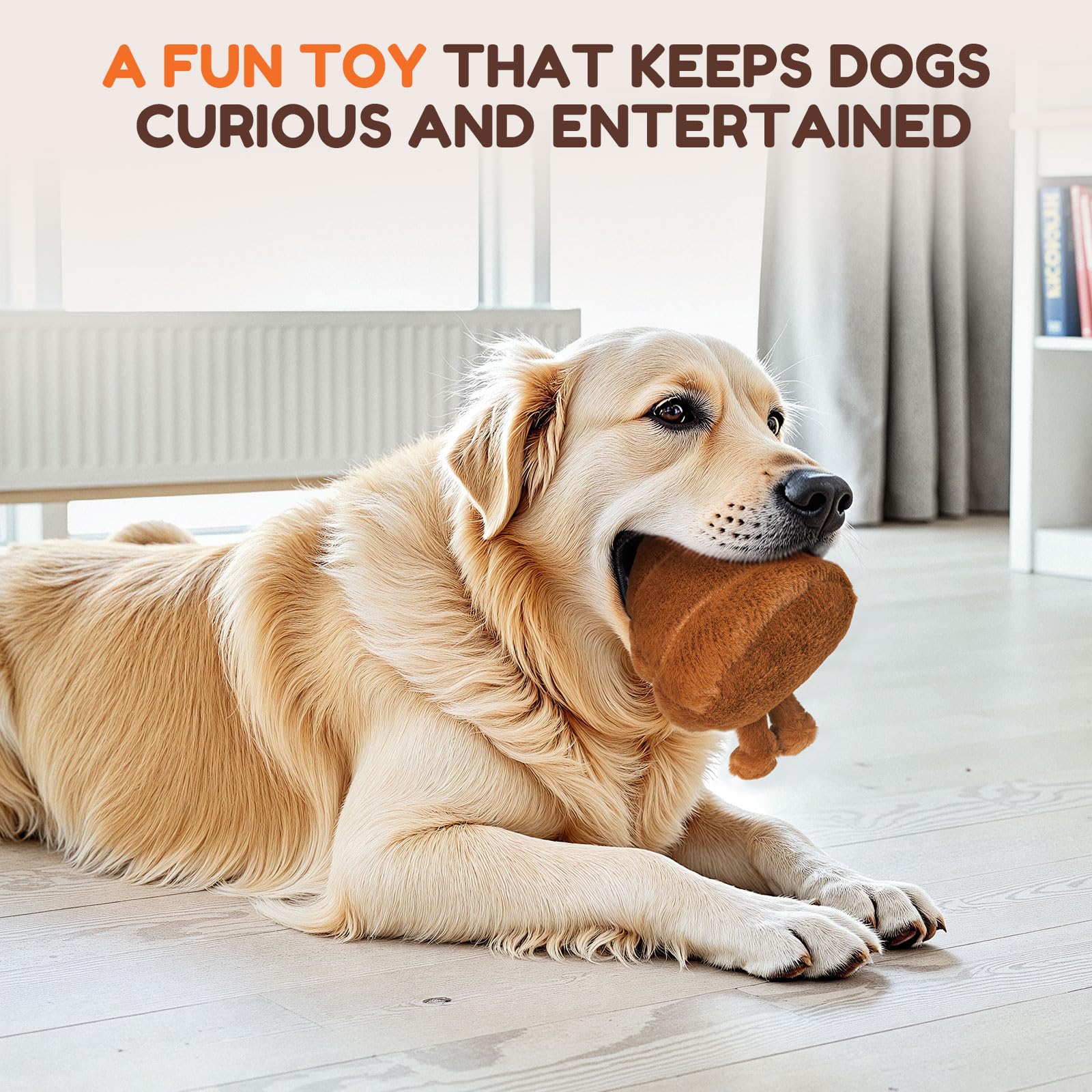 SnugBibble reinforced stitching supports frequent squeezes for durability.