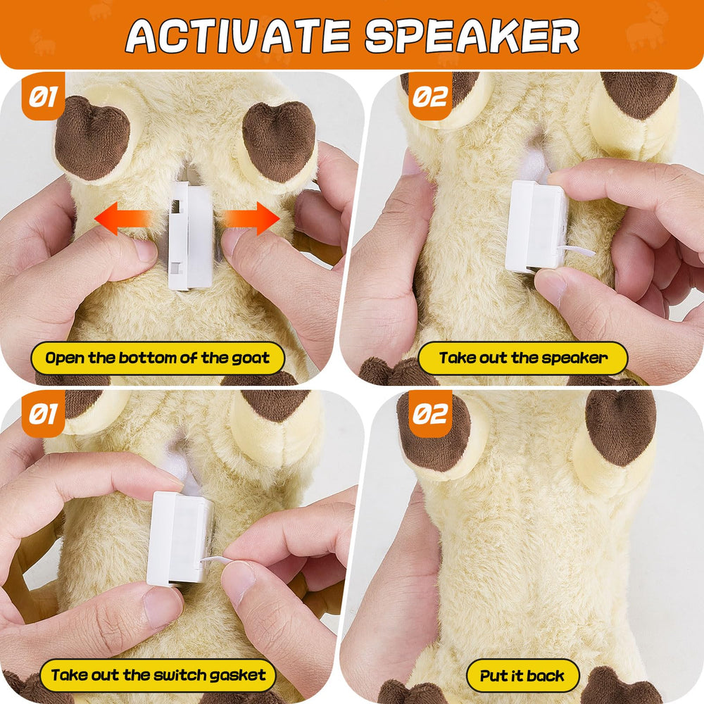SnugBibble Screaming Goat Plush gift-ready packaging suitable for birthdays and pranks.