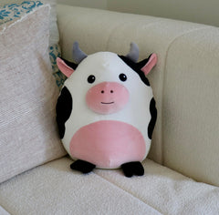 Snuggaboos Daisy the Cow Squish bedroom cozy, enhances reading corners.