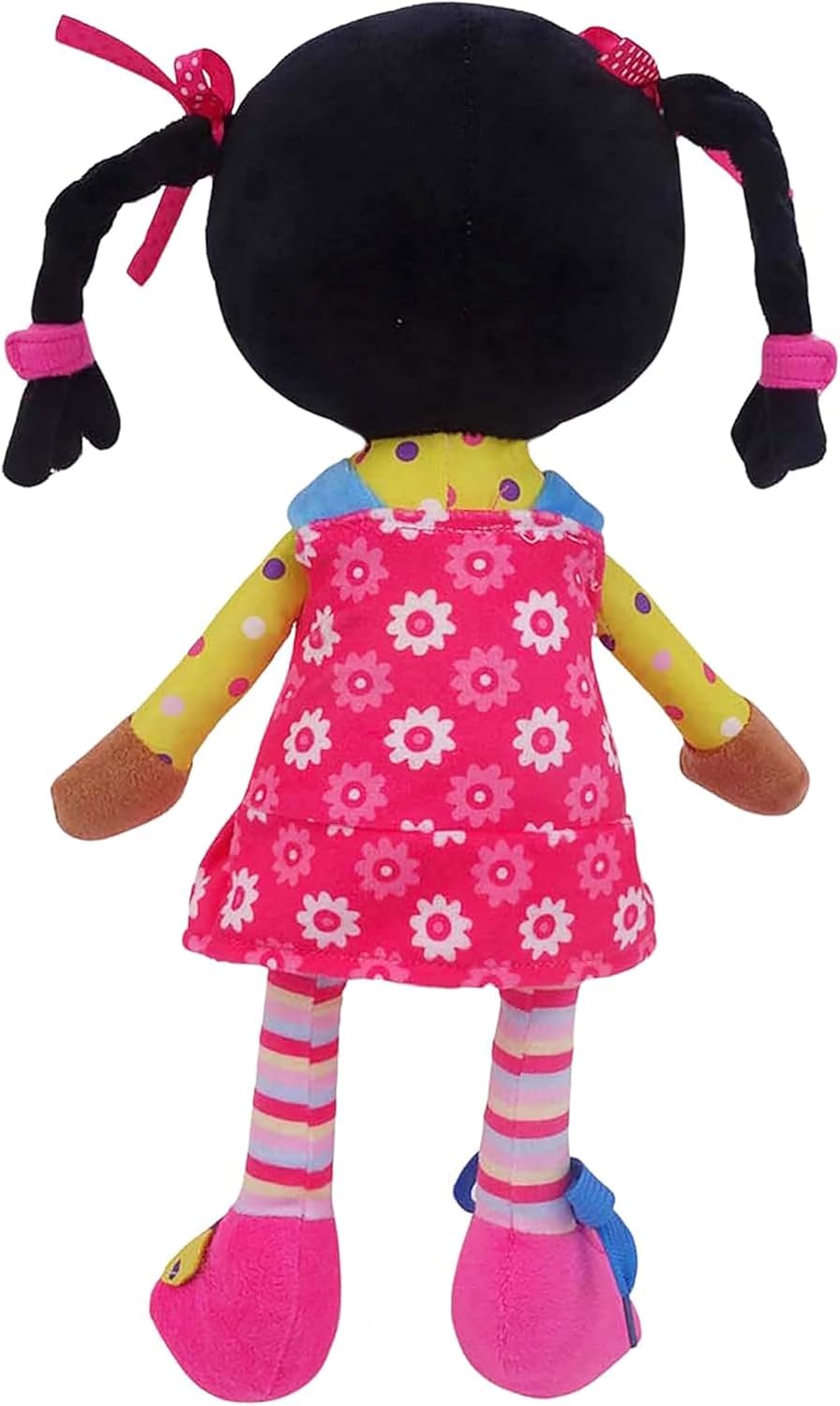 Sugar Snap doll on the move encourages pretend play and daily skills