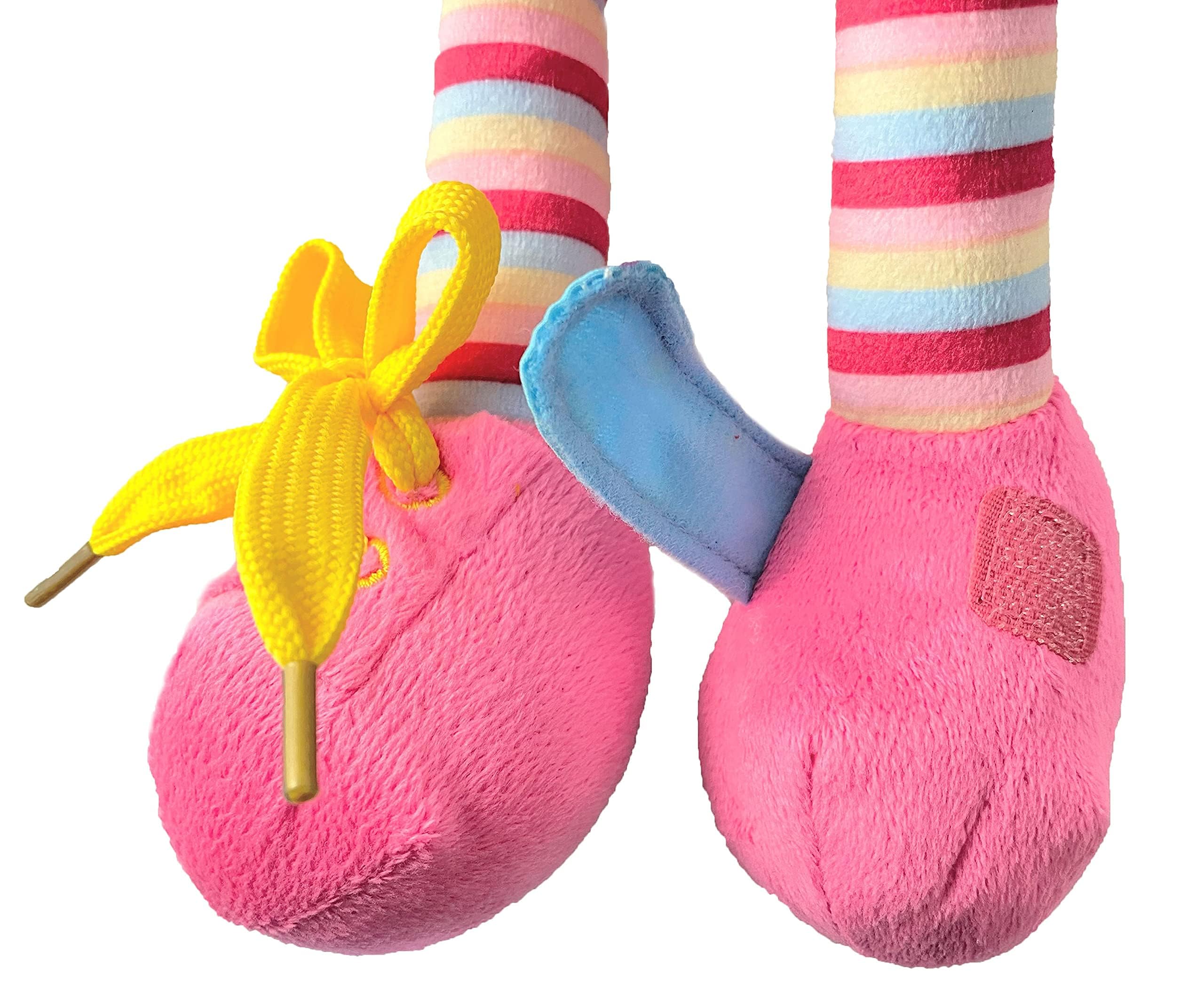Sugar Snap plush as a friendly dress-up helper for kids
