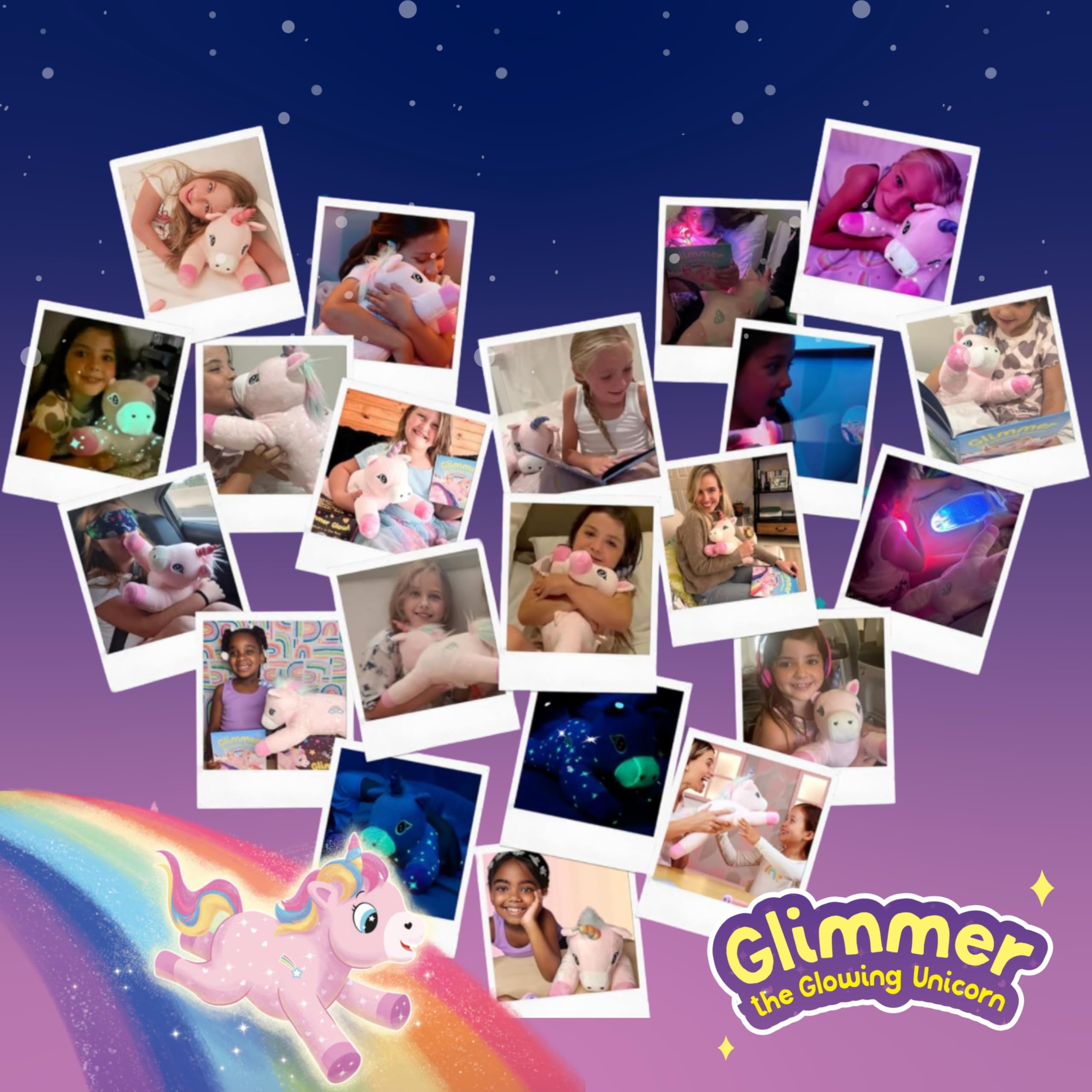 SNUGSHINE storytelling and glow foster parent-child bonding at bedtime.