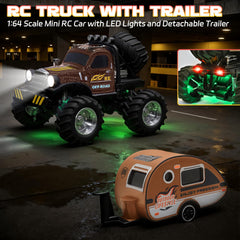 Snugzy remote-controlled truck with responsive 2.4GHz controller for smooth handling.