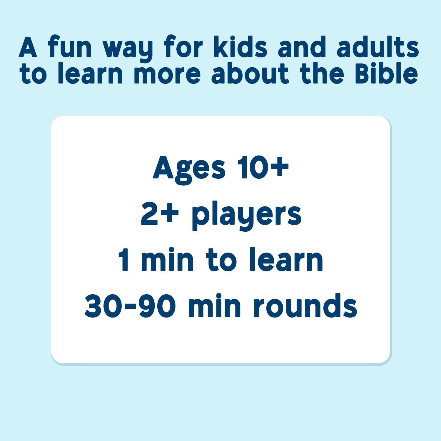 SO YOU THINK YOU KNOW THE BIBLE gift-ready box appeals to Christian families and groups.