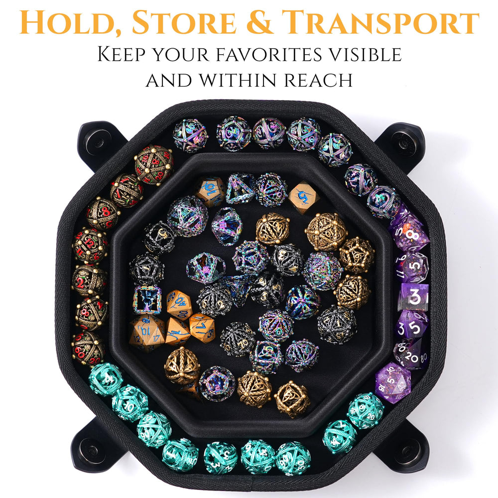 Soar Forge magnetic snaps secure the lid for safe transport.