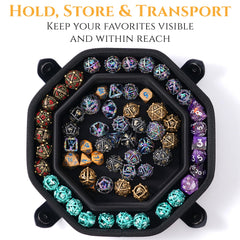 Soar Forge magnetic snaps secure the lid for safe transport.