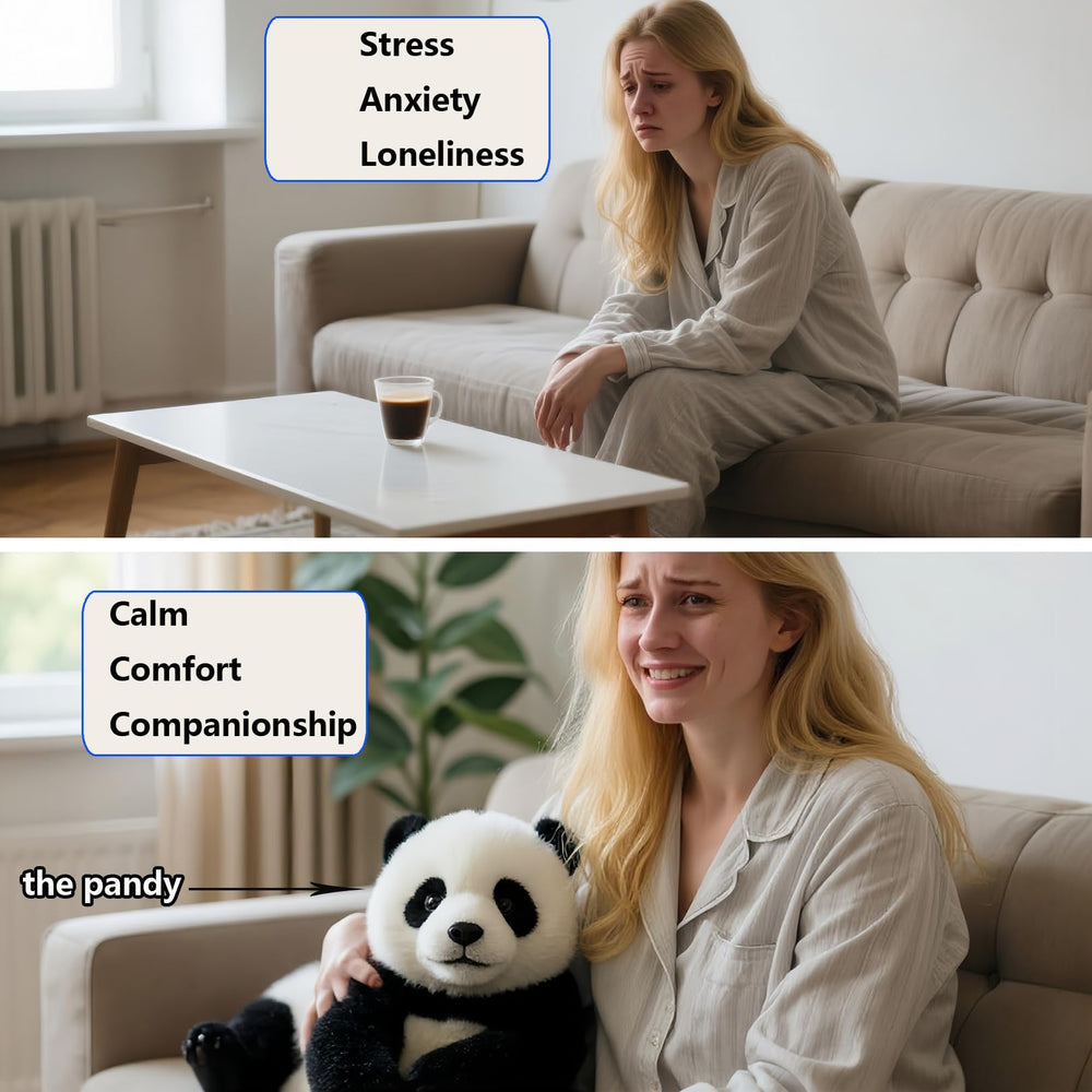 SOCEIMPTS Pandy emotional-support companion offering calming company