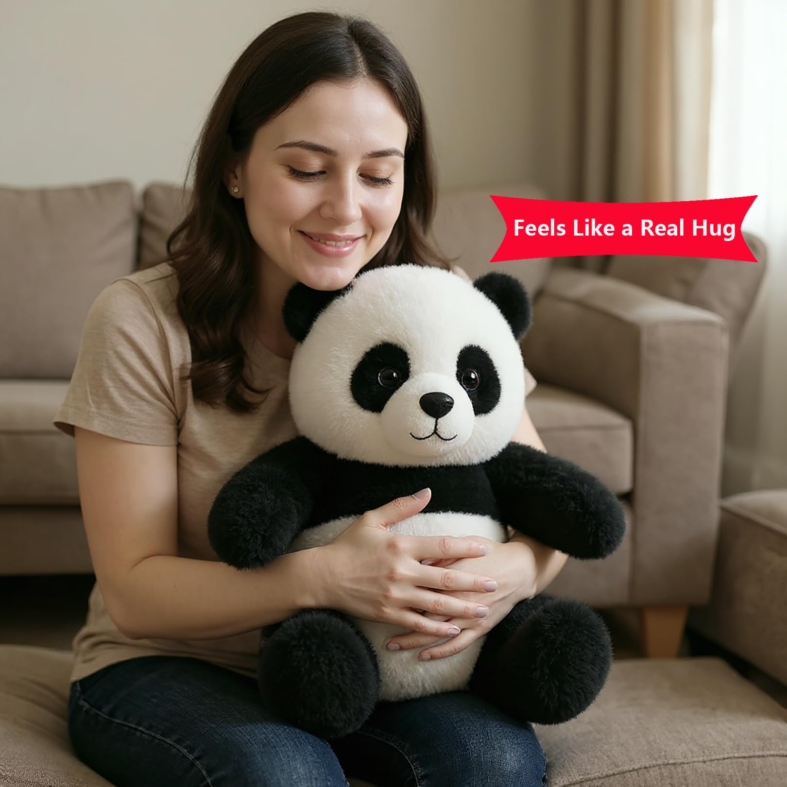 SOCEIMPTS Pandy huggable design delivers comforting closeness