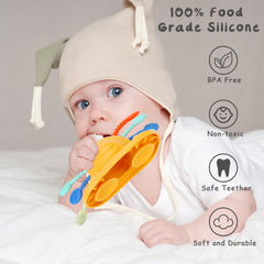 Socub silicone suction cups high-chair toy provides stable play