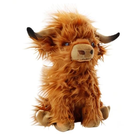 SODWEF gift-ready Highland cow plush ideal for birthdays, holidays, and special occasions