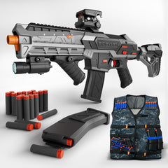 SOFITEN electric toy gun with adjustable scope for precise target practice