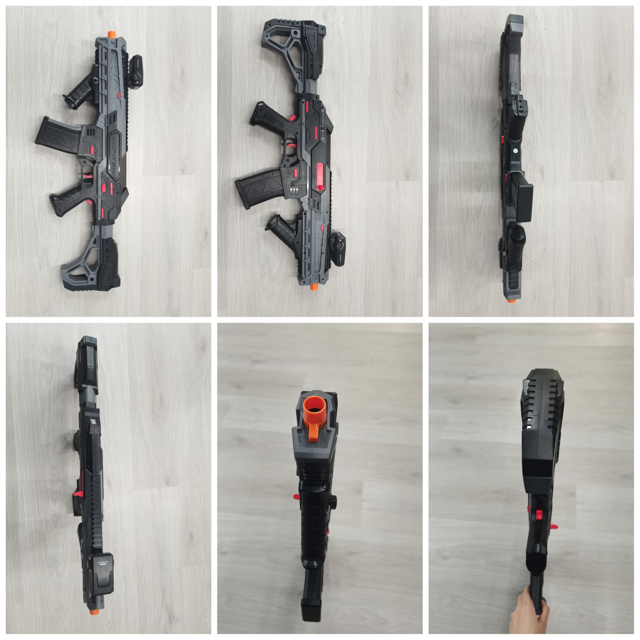 SOFITEN indoor-outdoor shooting games kit supports solo and group play