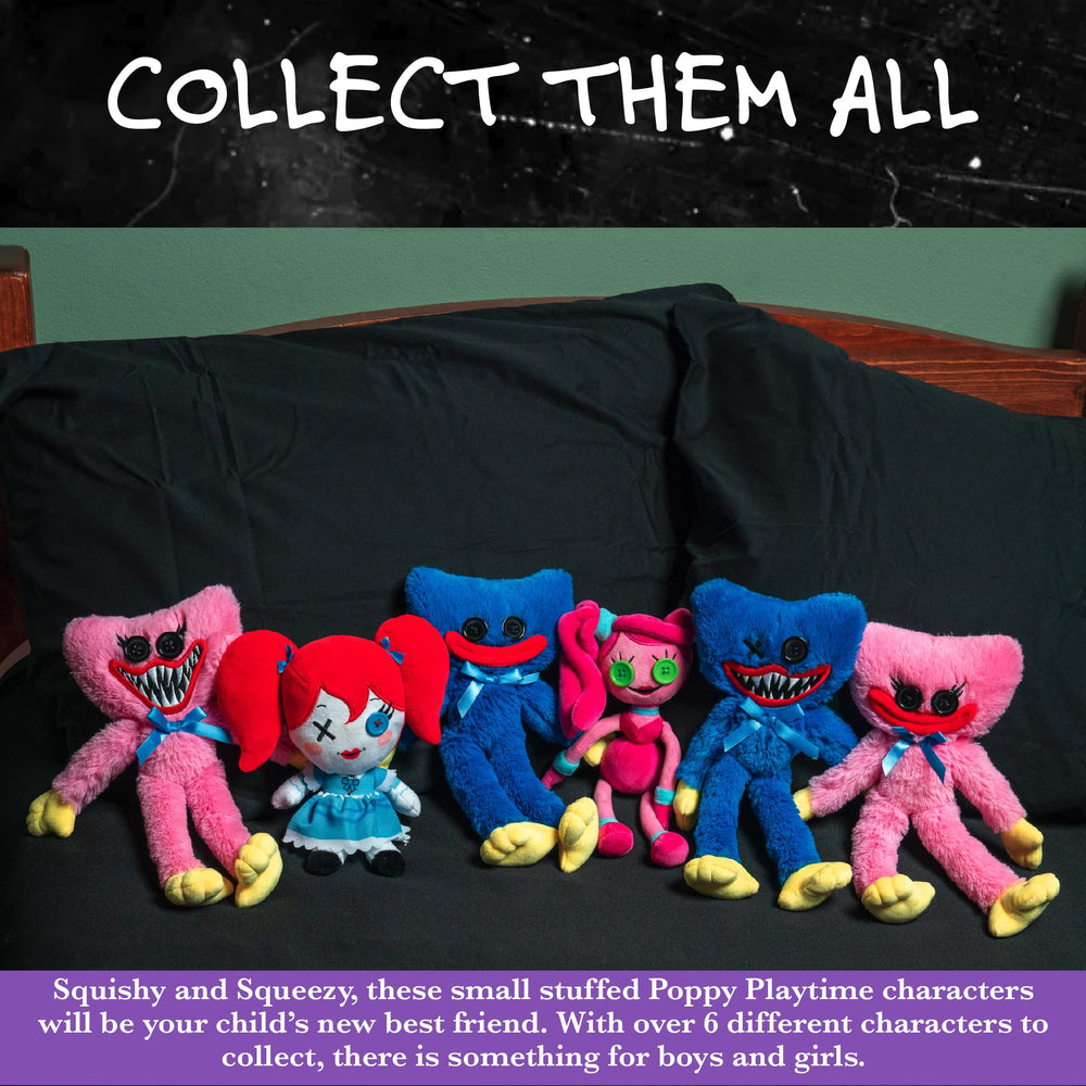 Soft and fun yet spooky Kissy Missy plush sparks imaginative play.