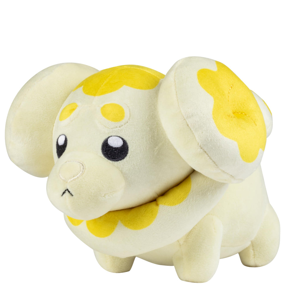 Close-up of Fidough plush highlighting soft, durable fur detail.