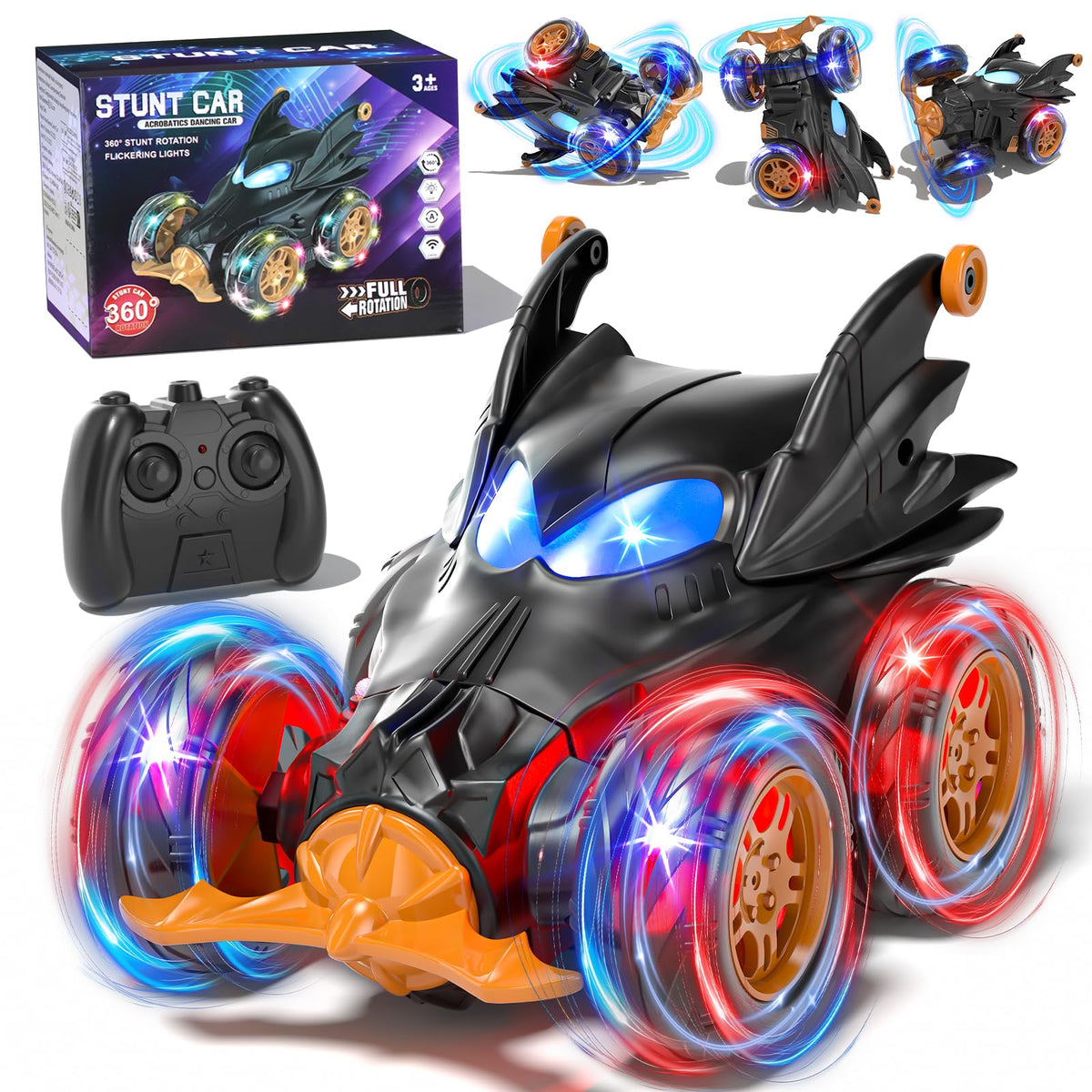 SOGAWEBB bat RC car design for imaginative play and bold visuals.