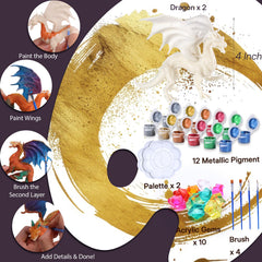 SOLDAY Dragon Toys crystal gems set to sparkle dragon designs