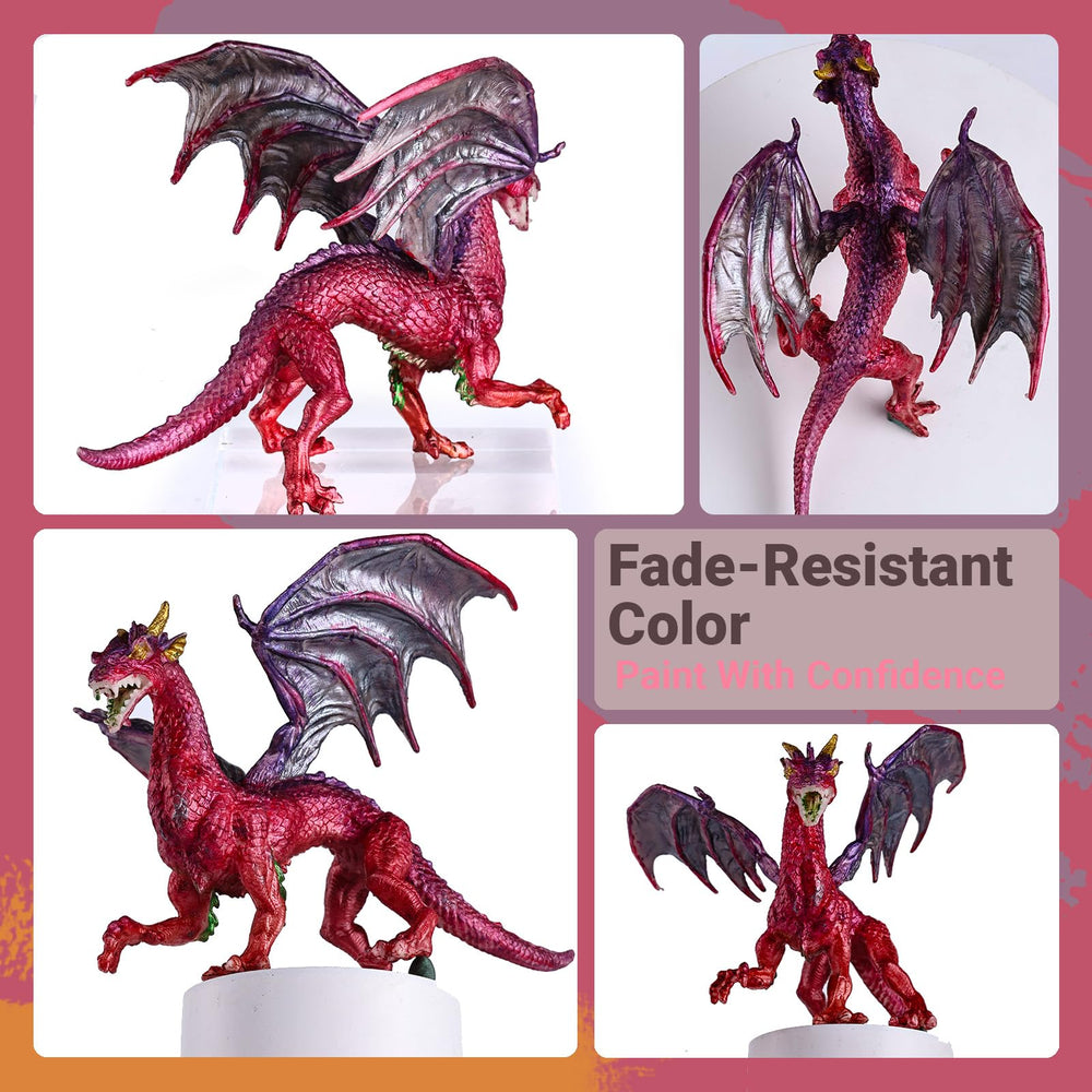 SOLDAY Dragon Toys finished dragons ready for pretend play and display