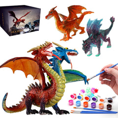 SOLDAY Dragon Toys painting kit detailed dragon models spark imaginative play