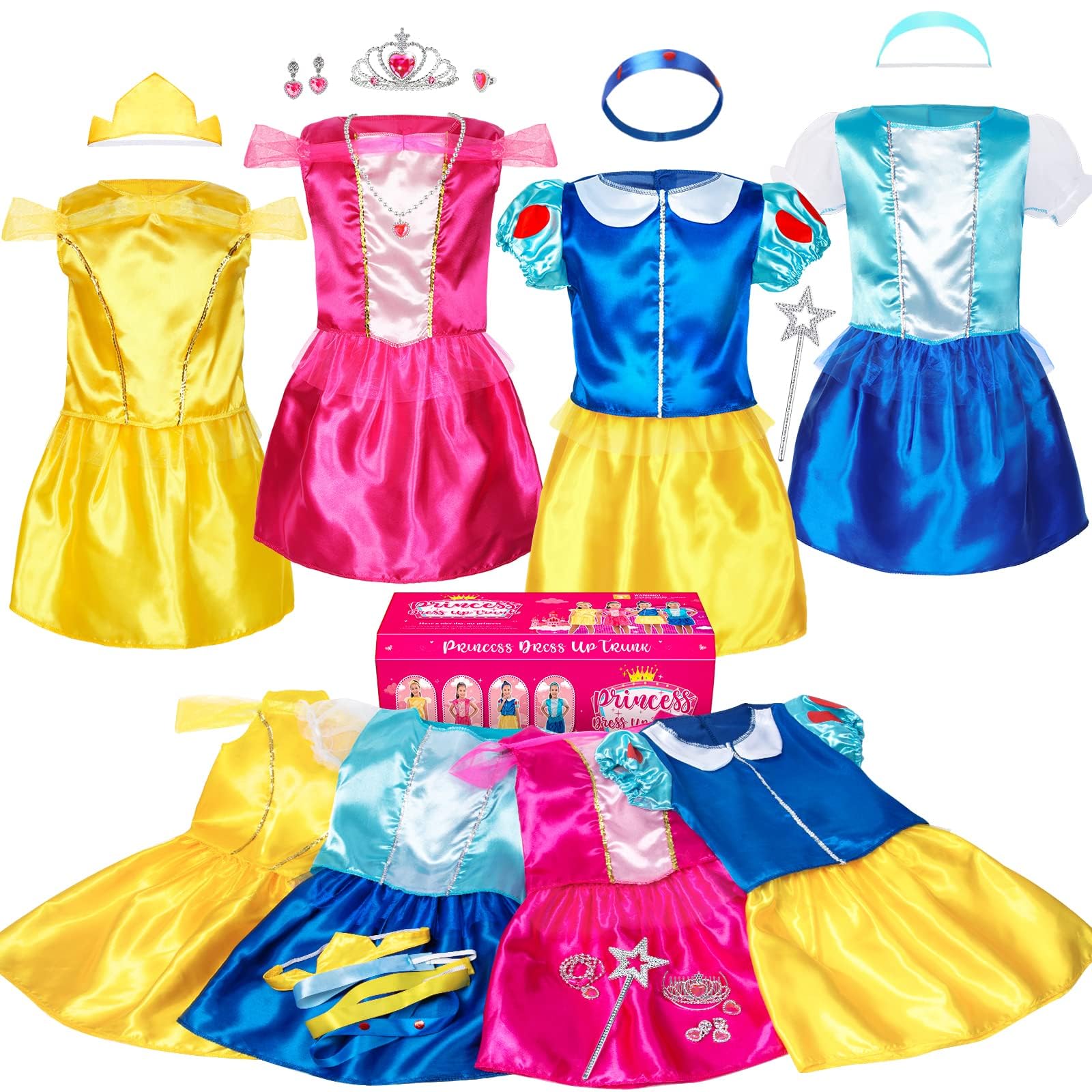 SOLIEHOO gift-ready princess play set sparks pretend play