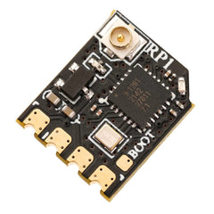 Ultra-light RP1 Nano receiver mounted on a quad for agility.