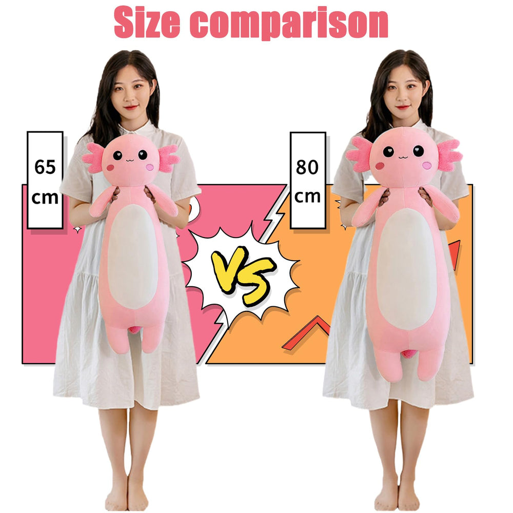 Somao axolotl plush bedroom decor, adds cute charm to a space.