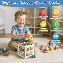 Somastung color-rich stacking blocks and rings promote fine motor skills