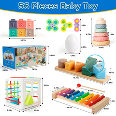 Somastung giftable baby toy set for 6+ months to toddlers