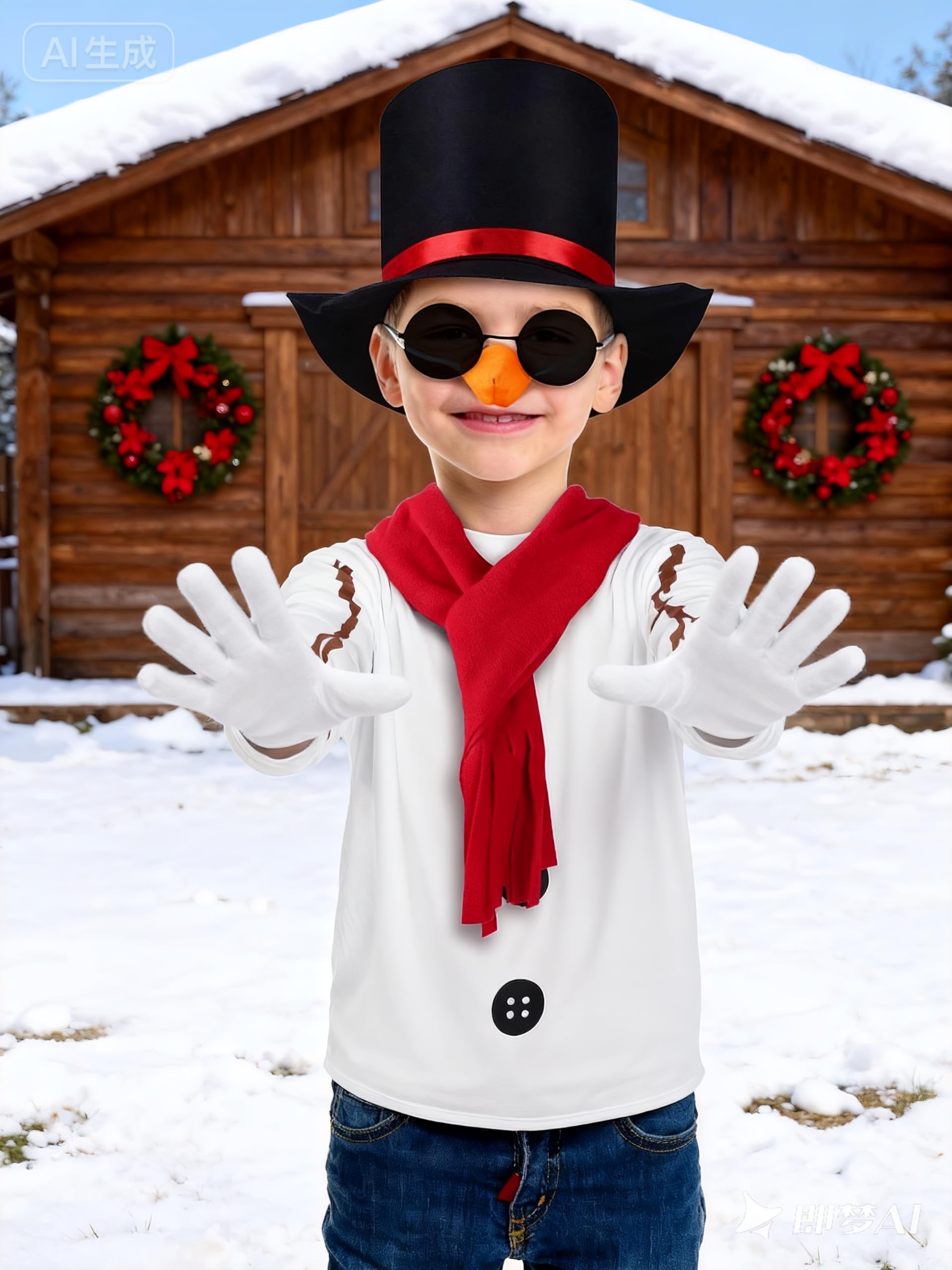 SOMSOC white gloves deliver soft comfort and a polished finish for kids cosplay.