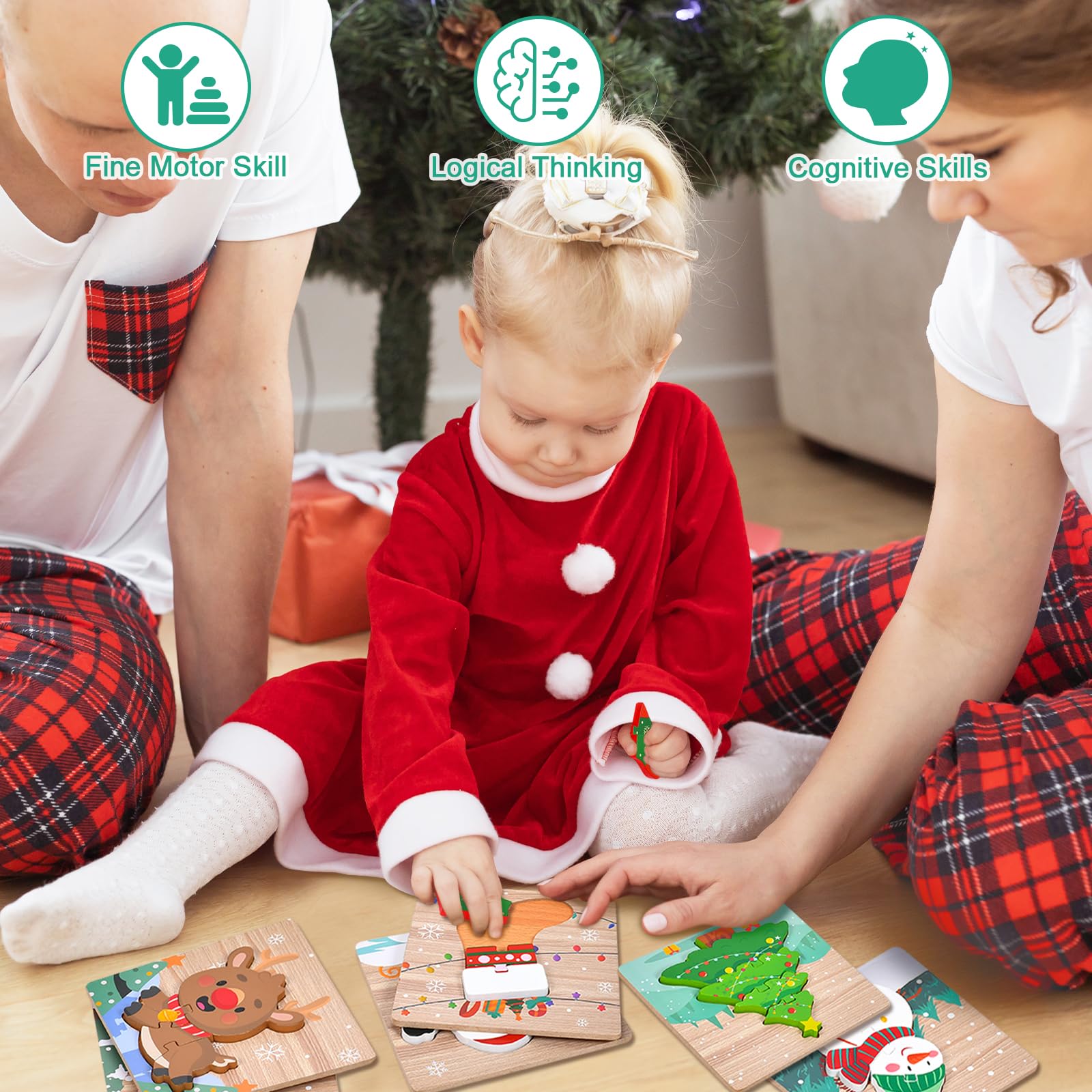 Sondatery penguin puzzle inviting curiosity and shape exploration