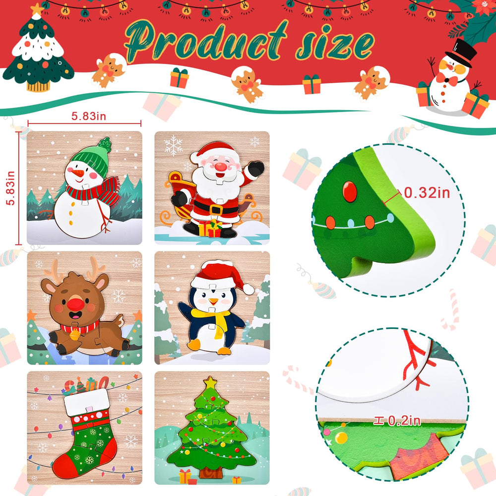 Sondatery stocking puzzle with vivid colors to spark focus during play