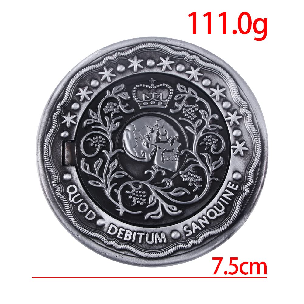 SONGCHANGJEWELRY John Blood Oath Coin inner cavity for keepsakes