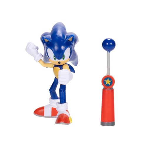 Blue Checkpoint accessory included with the Sonic figure for imaginative play.