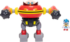 For ages 3 and up, kid-friendly Sonic playset sparks imaginative adventures.
