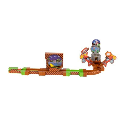Sonic Go Go Racers Deluxe Playset includes a diecast Super Sonic figure for authentic scale.