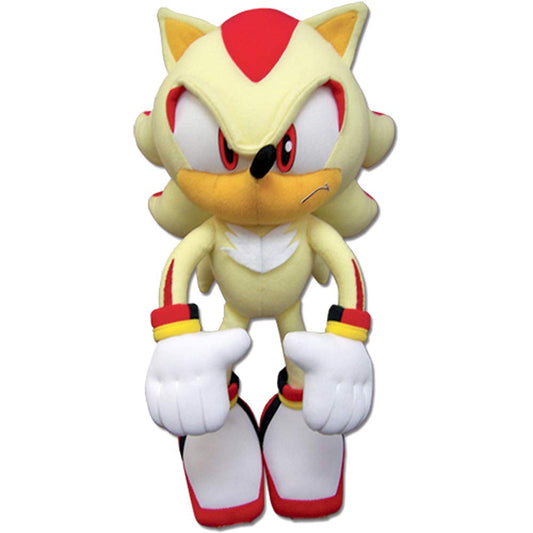 Sonic The Hedgehog Super Shadow plush by Great Eastern, soft and collectible for display or gifting.