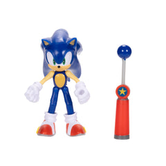 Sonic the Hedgehog 4-inch figure with authentic detailing for display.