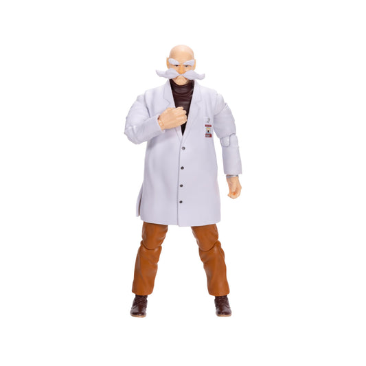 Sonic The Hedgehog Gerald Robotnik 5-inch figure front view for display.