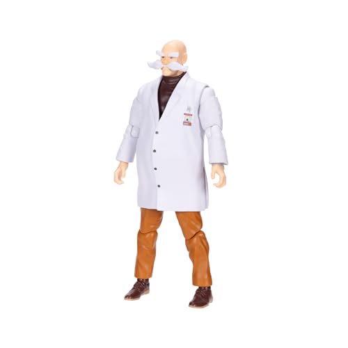 Sonic The Hedgehog Gerald Robotnik 5-inch figure side profile ideal for shelves.