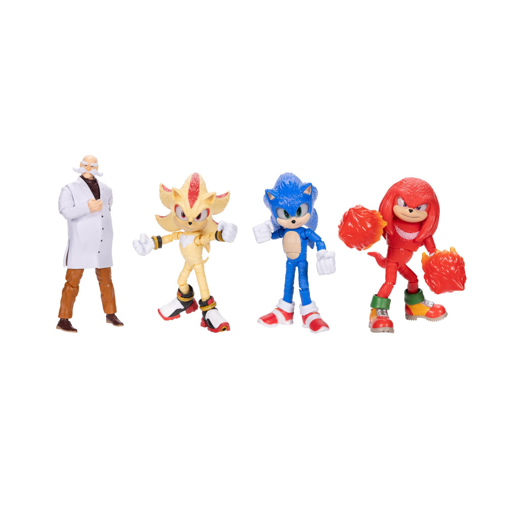 Sonic Knuckles Fire Fist figure scale compared to other figures.