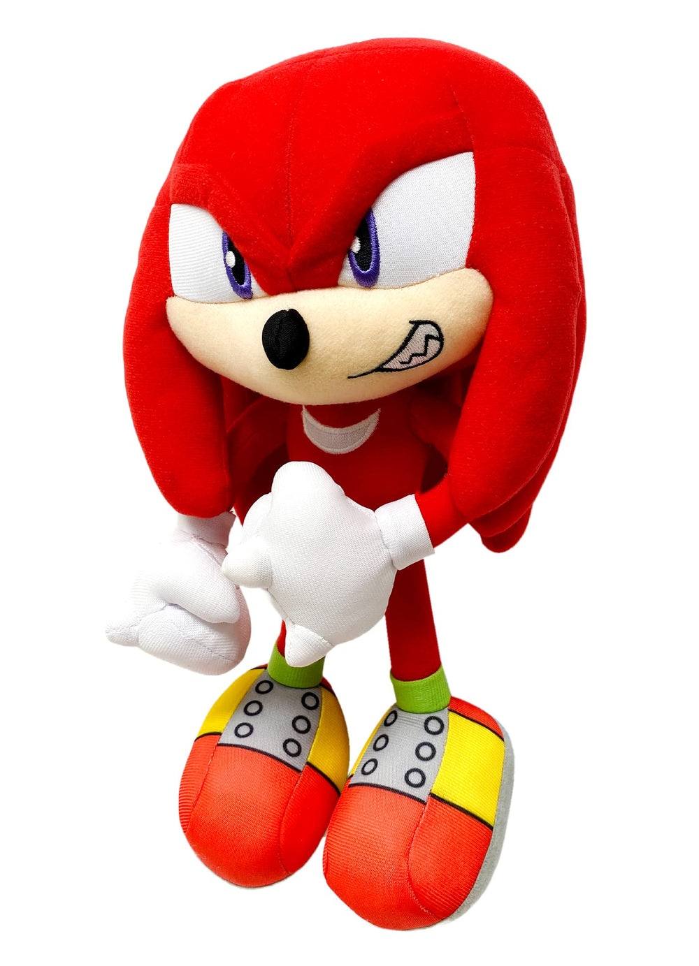 Sonic The Hedgehog Knuckles Grin Plush plush toy ideal for playtime and room décor.