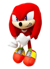 Sonic The Hedgehog Knuckles Grin Plush plush toy ideal for playtime and room décor.