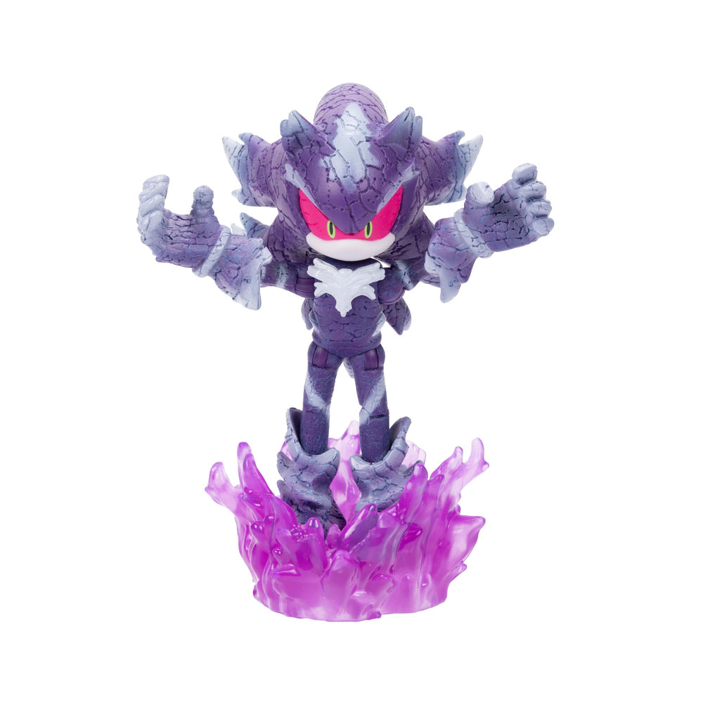 Sonic Mephiles Dark figure front view for display.
