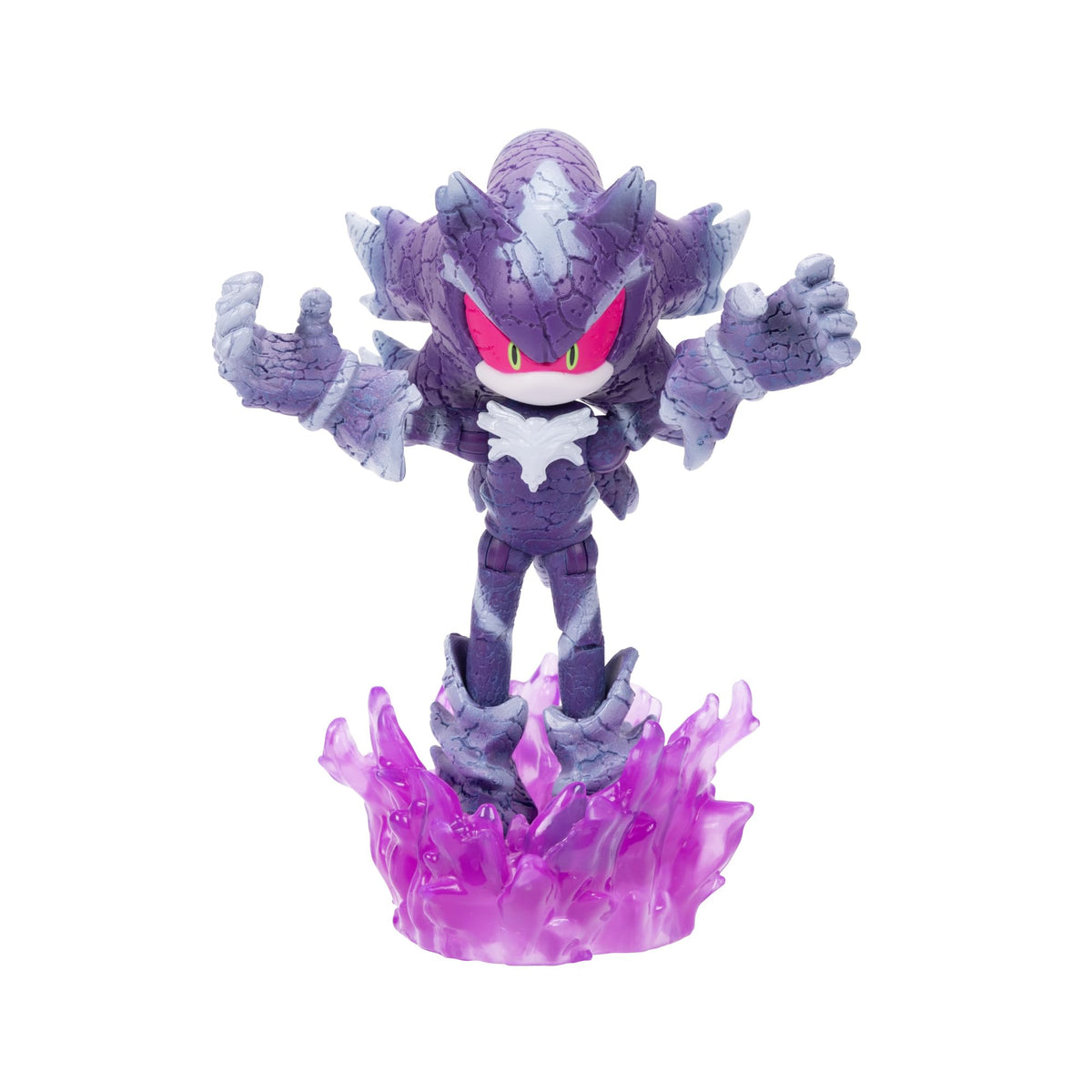 Sonic Mephiles Dark figure front view for display.