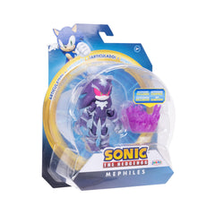Sonic Mephiles Dark figure packaged in collectible toy box.