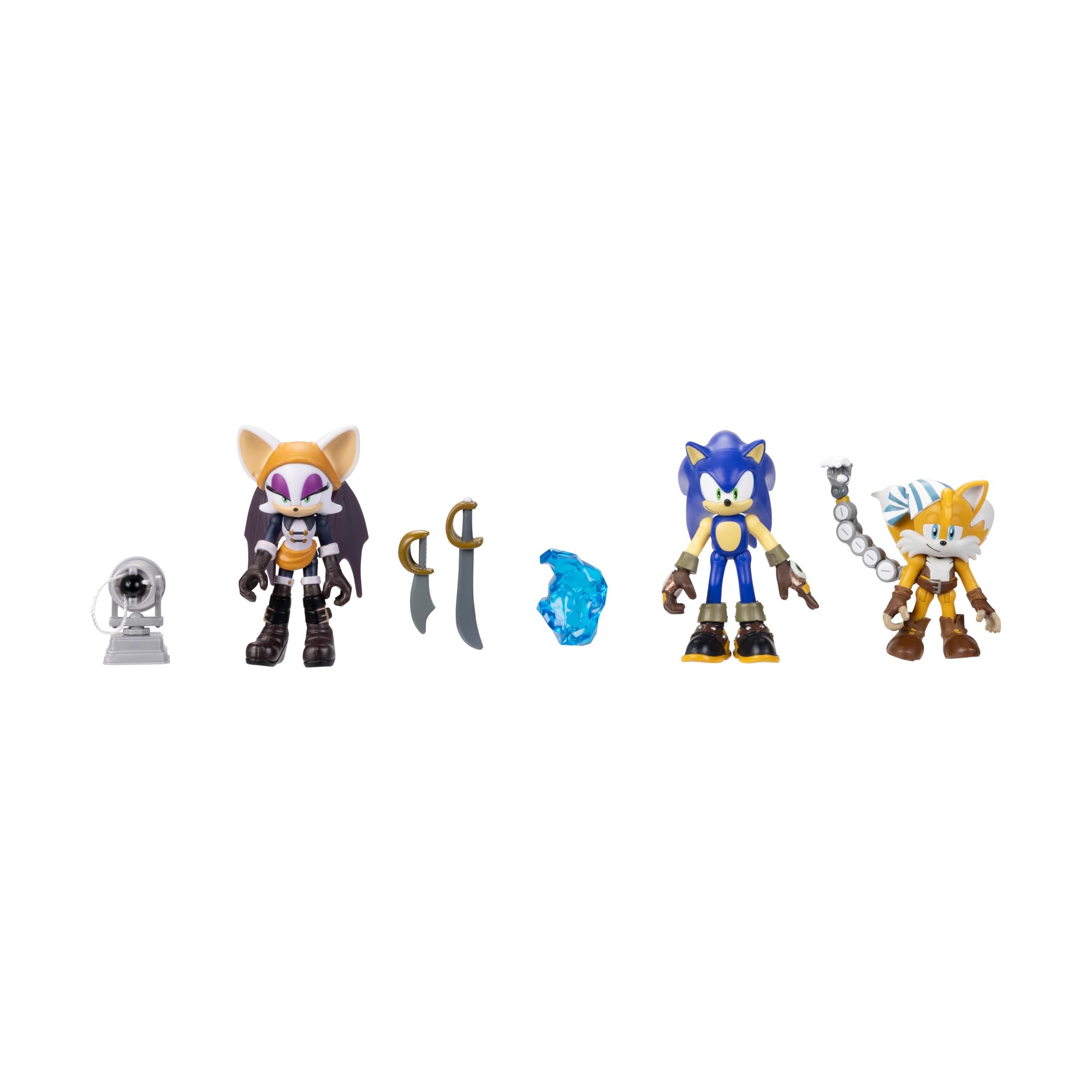 Sonic Prime 2.5-inch Wave 2 figures are display-ready for shelves.