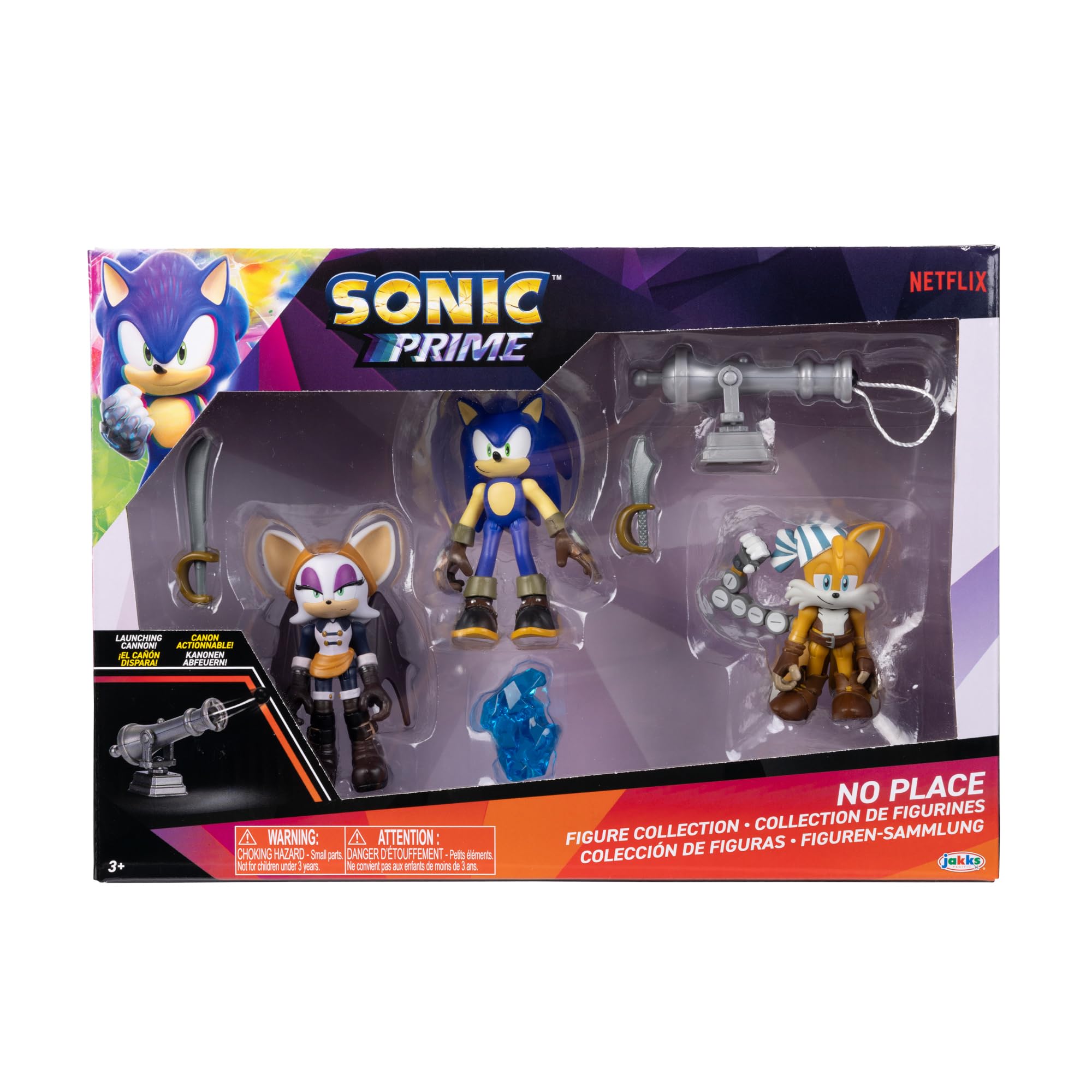 Sonic Prime 2.5-inch NYC-themed multipack sparks storytelling.
