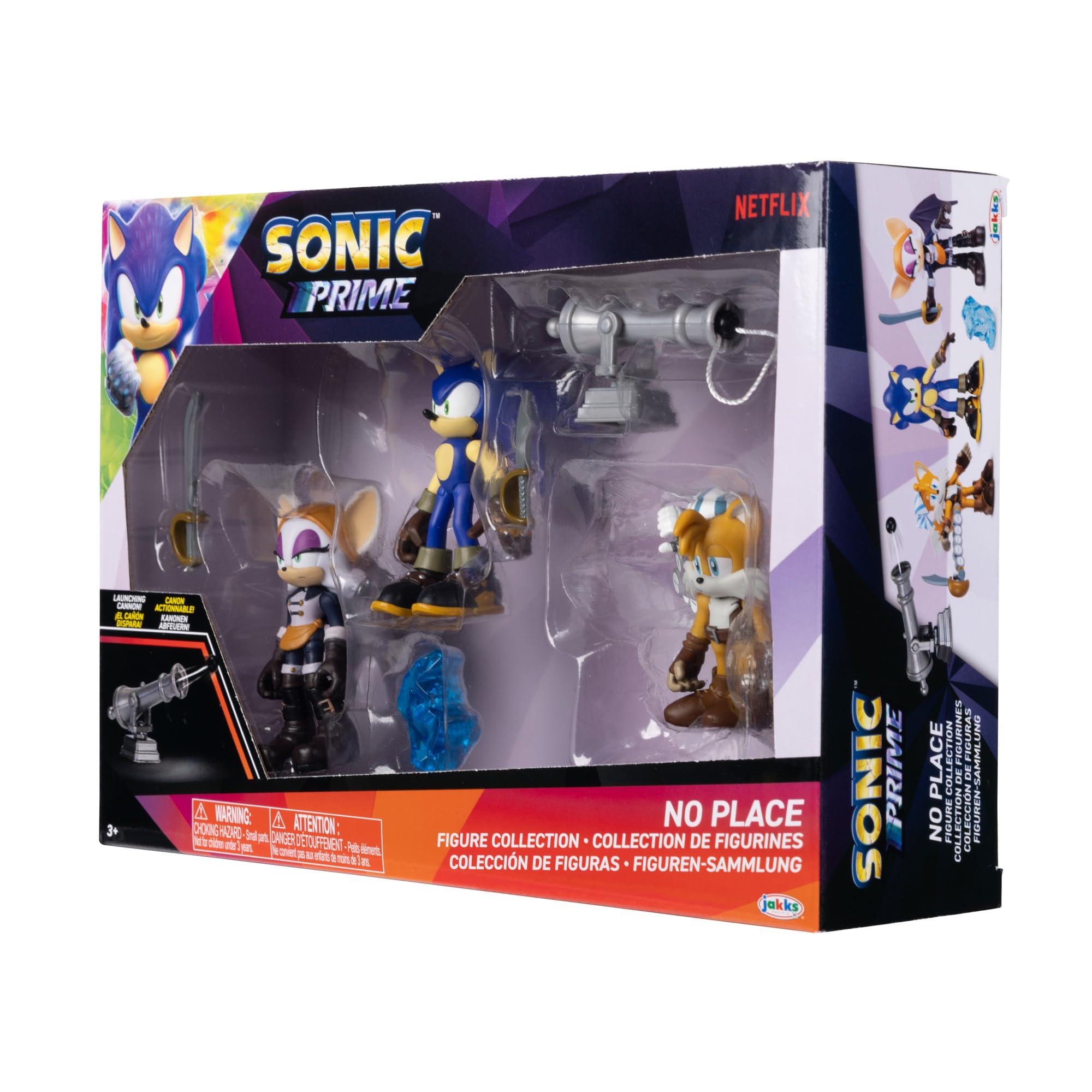 Sonic Prime 2.5-inch Wave 2 packaging is gift-ready.